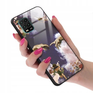 Etui Glass do XIAOMI MI 10 LITE Aniołki TOP Wzory