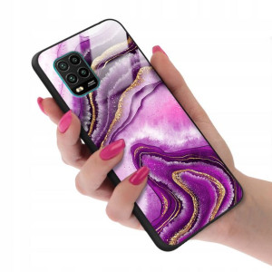 Etui Glass do XIAOMI MI 10 LITE Case Marble Wzory