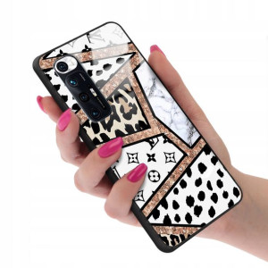 Etui Glass do XIAOMI Mi 10s Bearbrick Case Wzory