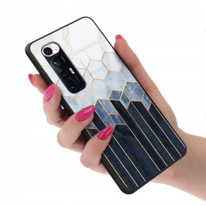 Etui Glass do XIAOMI Mi 10s Case TOP Marble Wzory