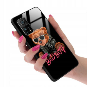 Etui Glass do XIAOMI Mi 10T Case TEDDY MISIE Wzory