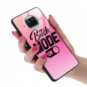 Etui Glass do XIAOMI MI 10T LITE BOHO Pióra Wzory