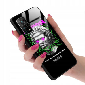 Etui GLASS do XIAOMI MI 10T PRO Case NEONOWE Wzory