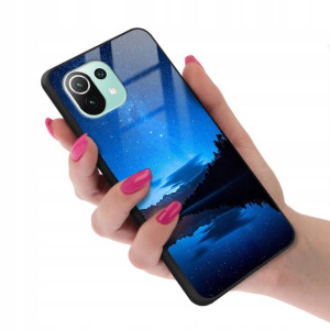 Etui Glass do XIAOMI Mi 11 LITE 4G Obudowa Wzory