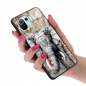 Etui Glass do XIAOMI Mi 11 LITE 5G Case BOHO Wzory