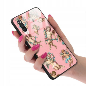 Etui Glass do XIAOMI MI 9 PRO Aniołki Angel Wzory