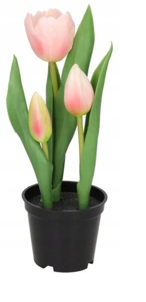 Tulipany Bukiet Tulipanów Kwiaty Gumowe Jak Żywe