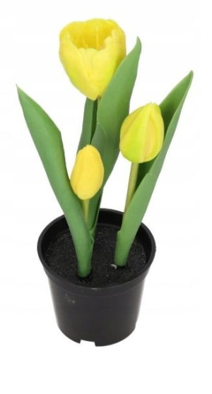 Tulipany Bukiet Tulipanów Kwiaty Gumowe Jak Żywe