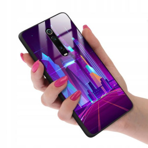 Etui Glass do XIAOMI MI 9T Obudowa Matrix Wzory