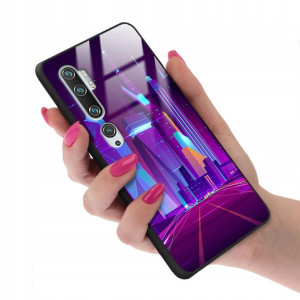 Etui Glass do XIAOMI MI NOTE 10 Case Matrix Wzory