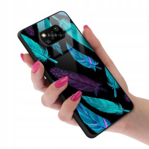 Etui Glass do XIAOMI POCO X3 NFC Case BOHO Wzory
