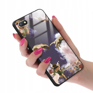 Etui Glass do XIAOMI REDMI 6A Aniołki Angel Wzory
