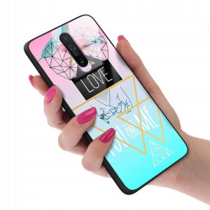 Etui Glass do XIAOMI REDMI K30 Obudowa Case Wzory