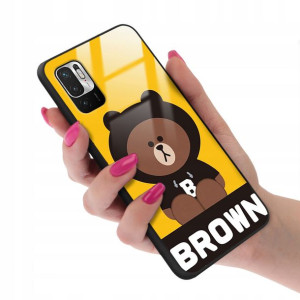 Etui Glass do XIAOMI REDMI NOTE 10 5G Bears Wzory