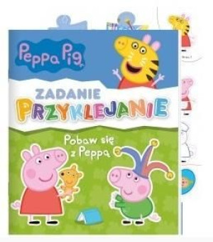 Świnka Peppa. Zadanie przyklejanie. Pobaw się z... praca zbiorowa