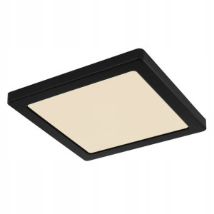 Czarny Plafon panel LED 12380-18B LASSE Globo