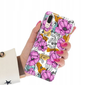 Etui Grube 2mm do HUAWEI P20 Obudowa Case Wzory