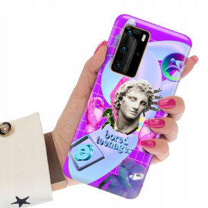 Etui Grube 2mm do HUAWEI P40 PRO Art Sztuka Wzory