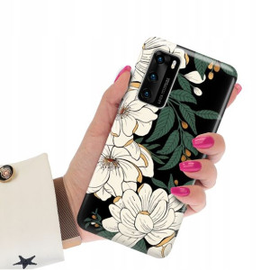 Etui Grube 2mm do HUAWEI P40 Wiosenne Spring Wzory