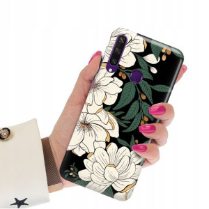 Etui Grube 2mm do HUAWEI Y6P Wiosenne Spring Wzory