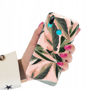 Etui Grube 2mm do HUAWEI Y7 2019 Wiosenne Wzory