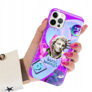 Etui Grube 2mm do IPHONE 12 PRO Art Sztuka Wzory