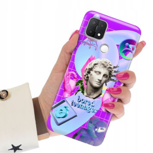 Etui Grube 2mm do OPPO A15 Art Sztuka Wzory