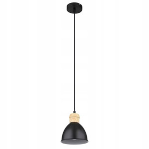 Lampa wisząca 54018HS WIHO GLOBO imitacja drewna