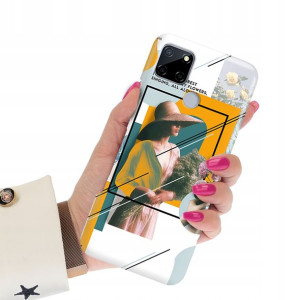 Etui Grube 2mm do REALME C12 Art Sztuka Top Wzory