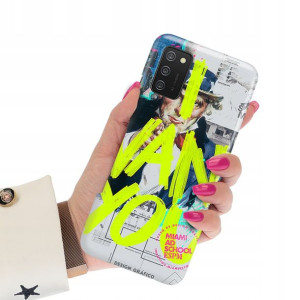 Etui Grube 2mm do SAMSUNG A03s Art Sztuka Wzory