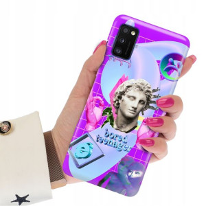 Etui Grube 2mm do SAMSUNG A41 Art Sztuka Wzory