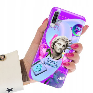 Etui Grube 2mm do SAMSUNG A70S Art Sztuka Wzory