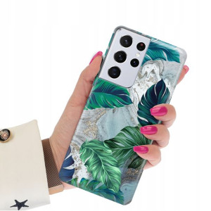 Etui Grube 2mm do SAMSUNG S21 ULTRA 5G Case Wzory