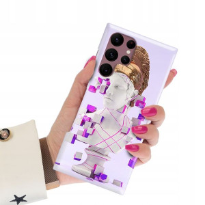 Etui Grube 2mm do SAMSUNG S22 ULTRA Art Top Wzory