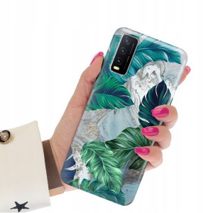 Etui Grube 2mm do VIVO Y20s Case Wiosna Top Wzory