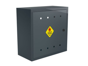 Szafka Gazowa Skrzynka 50x50x25 Gaz Grafit/antracy
