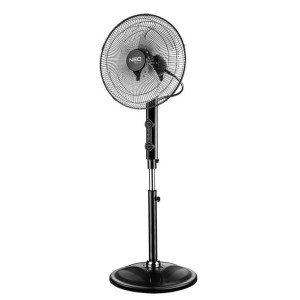Wentylator Podłogowy, Warsztatowy Neo 80w Śr. 40cm 3 Prędkości Z Pilotem