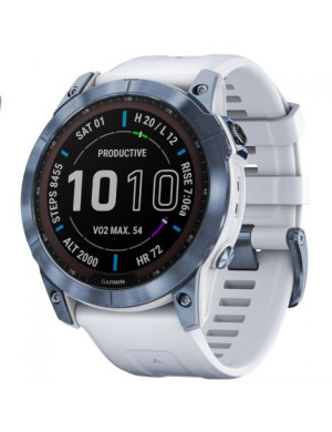 Garmin Fenix 7X Sapphire Solar Biały 01002541-15
