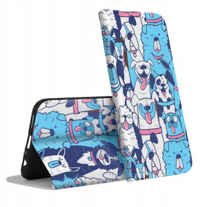 Etui Magnet do OPPO A93 5G Zwierzaczki Pełny Wzór