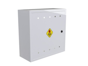Szafka Gazowa Skrzynka 60x60x25 Gaz Biała
