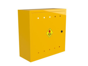 Szafka Gazowa Skrzynka 60x60x25 Gaz Żółta