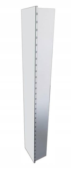 Słupek łazienkowy z lustrem slim 150 x23