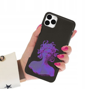 Etui Mat Czarne do IPHONE 11 PRO Art Sztuka Wzory