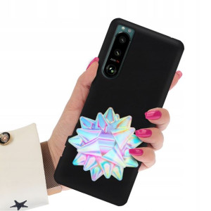 Etui Mat Czarne do SONY XPERIA 5 III Art TOP Wzory