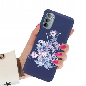 Etui Mat Granat do MOTOROLA G31 4G Bajkowe Wzory
