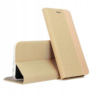 Etui Magnet Klapka SENSITIVE do IPHONE 12 ZŁOTY