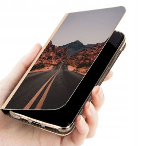 Etui Magnet Złoty do HUAWEI NOVA 7 SE Case Wzory