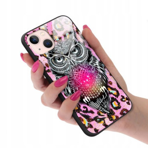 Etui Glass do IPHONE 13 Case BOHO Łapacze Wzory
