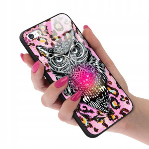 Etui Glass do IPHONE 5 Case BOHO Łapacze TOP Wzory