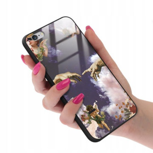 Etui Glass do IPHONE 6 Case Aniołki Angel Wzory